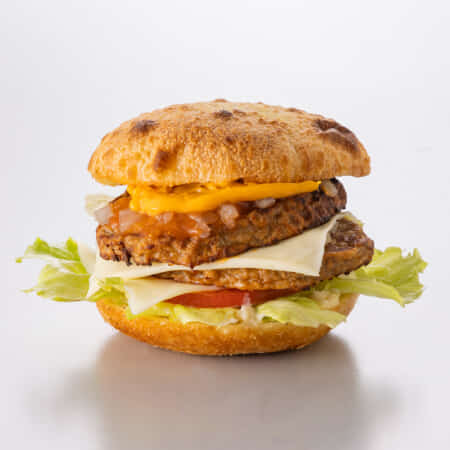 Wチーズバーガー｜各務原でピザ・ハンバーガーのデリバリー・テイクアウトならボムボムキッチン各務原店